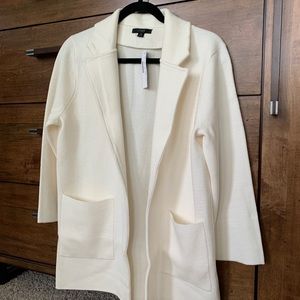 J.Crew Sophie open-front sweater-blazer